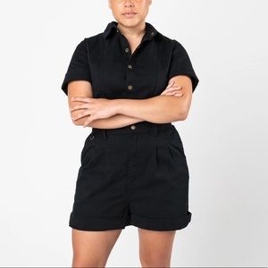 SUK Cropped Ringer Suit